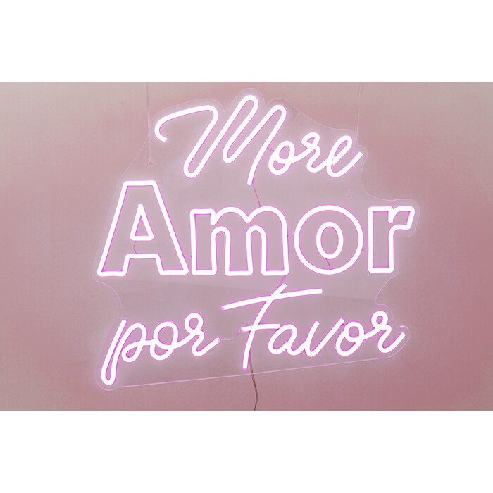 Wall Lamp More Amor Por Favor 46cm