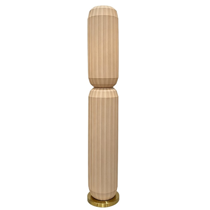 [58906] Floor Lamp Modelli Light Brown 158cm