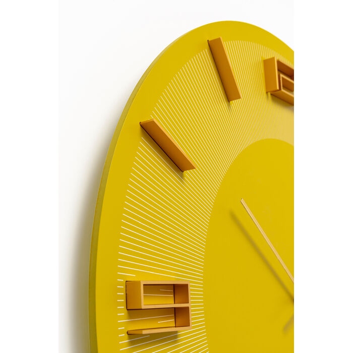 [58910] Wall Clock Leonardo Yellow/Gold Ø49cm - 3