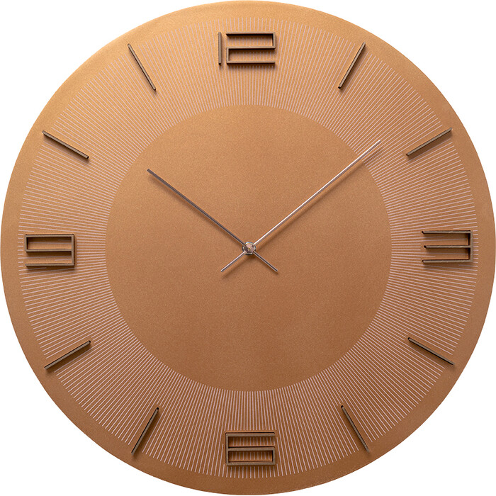 Wall Clock Leonardo Arezzo Coffe/Brown Ø49cm