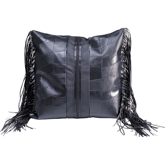 [58937] 抱枕 Black Fringes 45x45cm