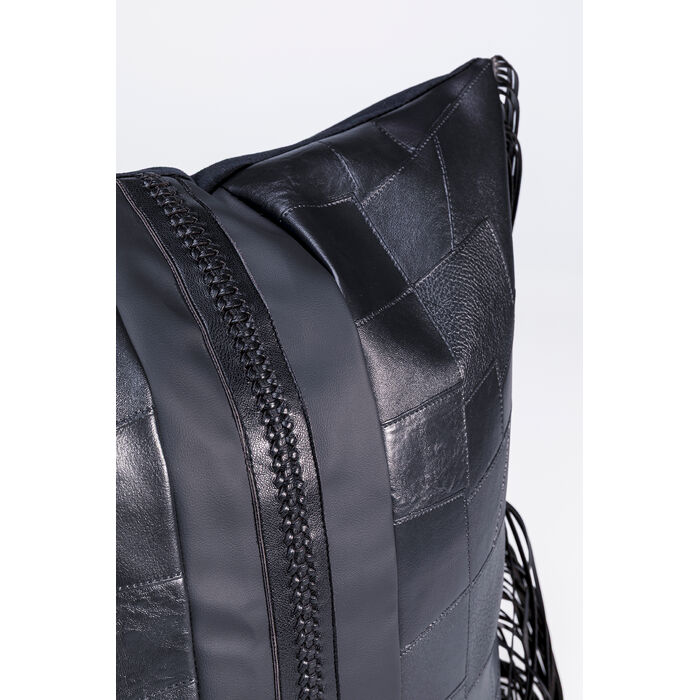 [58937] 抱枕 Black Fringes 45x45cm - 3