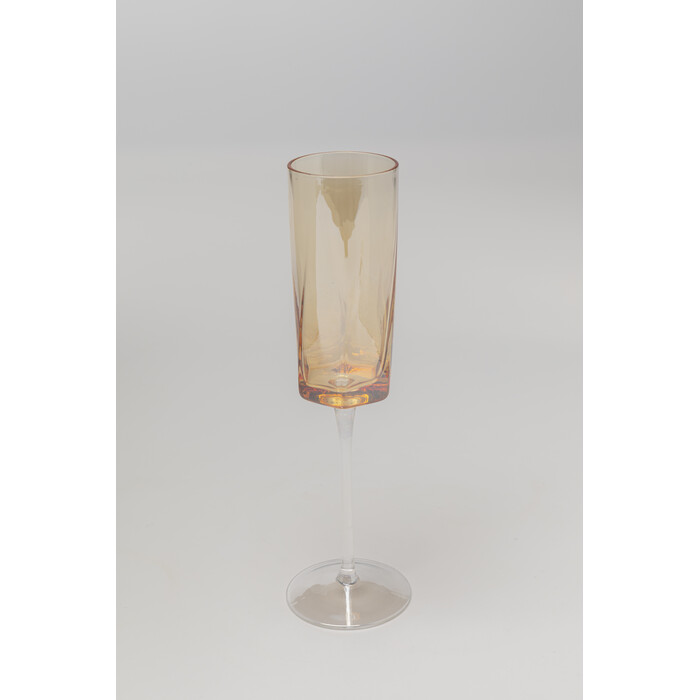 [58954] Verre à champagnes Diana Amber