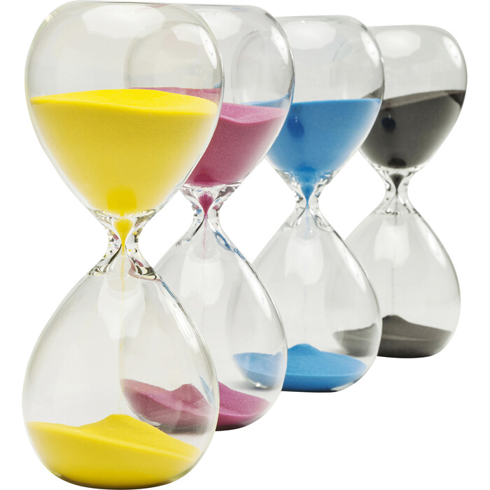 [60054] Sablier Timer 20cm assorti