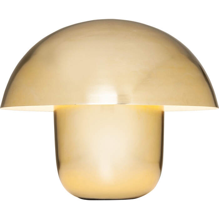 [60198] Table Lamp Mushroom Brass