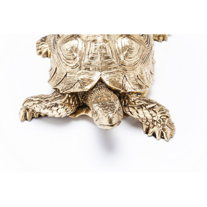 [60276] Figurine décorative Turtle doré PM - 3