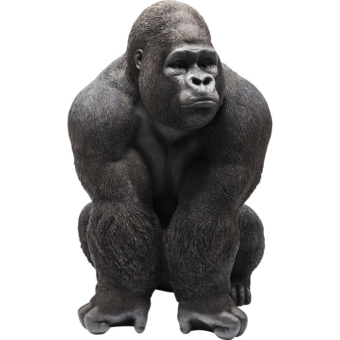 [60449] Deco Figurine Monkey Gorilla Front XXL 107cm