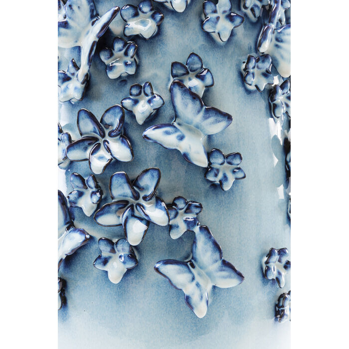 [60464] Vase Butterflies Lightblue 50cm - 3