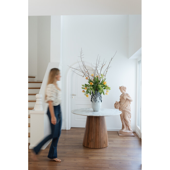 [60464] Vase Butterflies Lightblue 50cm - 2
