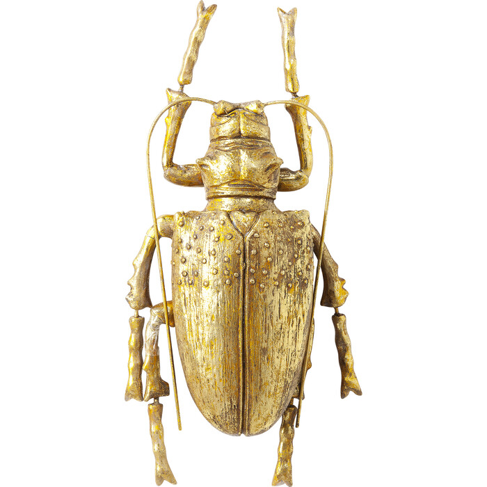 [60490] Wall Object Longicorn Beetle Gold