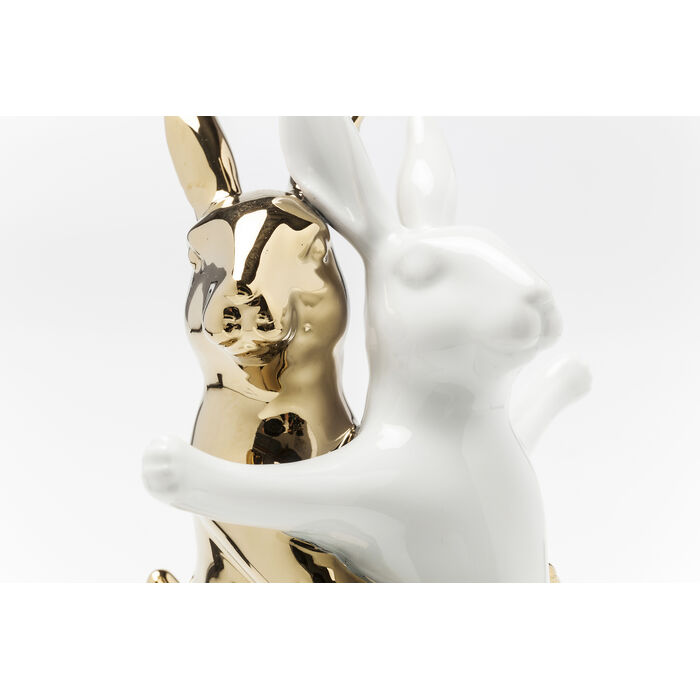 [60517] Deco Figurine Hugging Rabbits Medium - 3