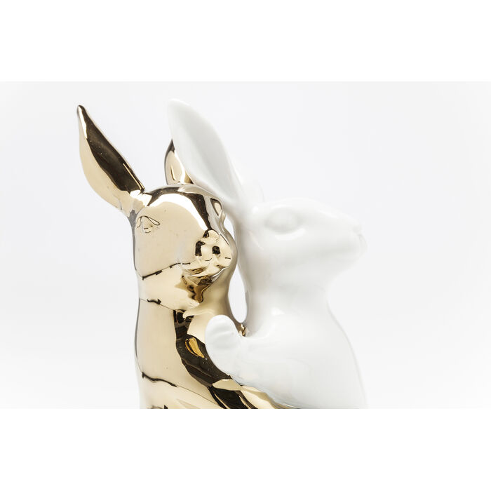 [60517] Deco Figurine Hugging Rabbits Medium - 4
