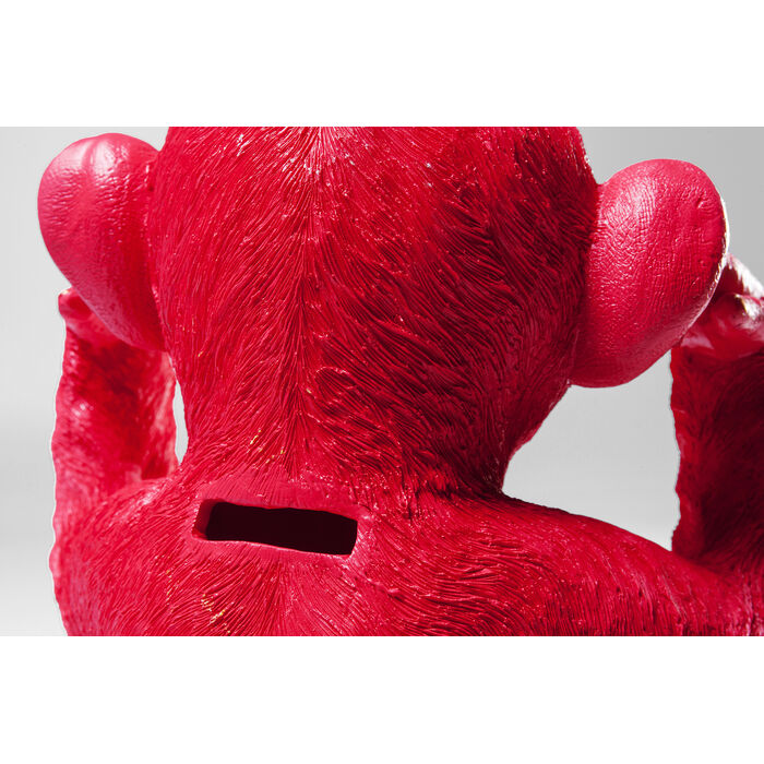 [60793] 存錢筒 Monkey Kikazaru Red - 4