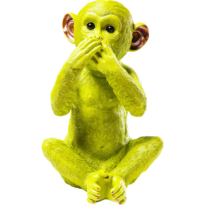 [60794] Копилка Monkey Iwazaru Lime