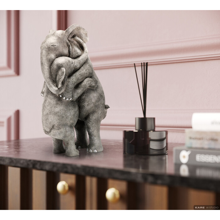 [61603] Figura deco Elephant Hug - 1