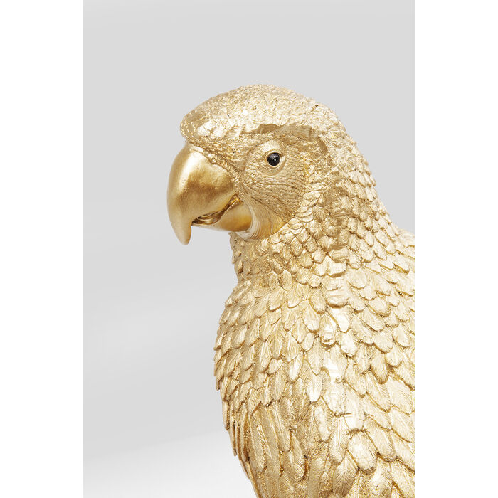 [61630] Figurine décorative Parrot doré 116cm - 4