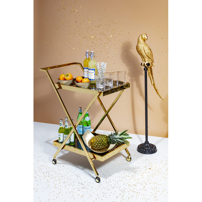 [61630] Figurine décorative Parrot doré 116cm - 1
