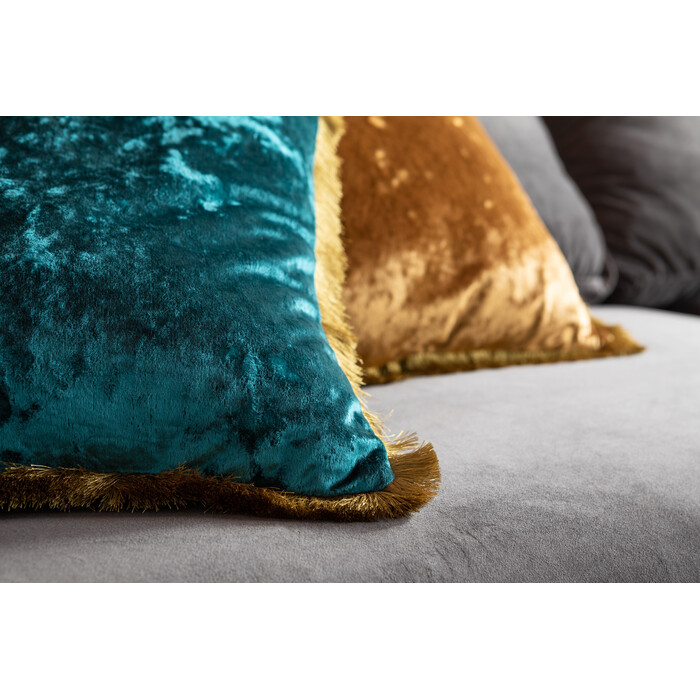 [61694] Coussin Cannes pétrole 45x45cm - 2