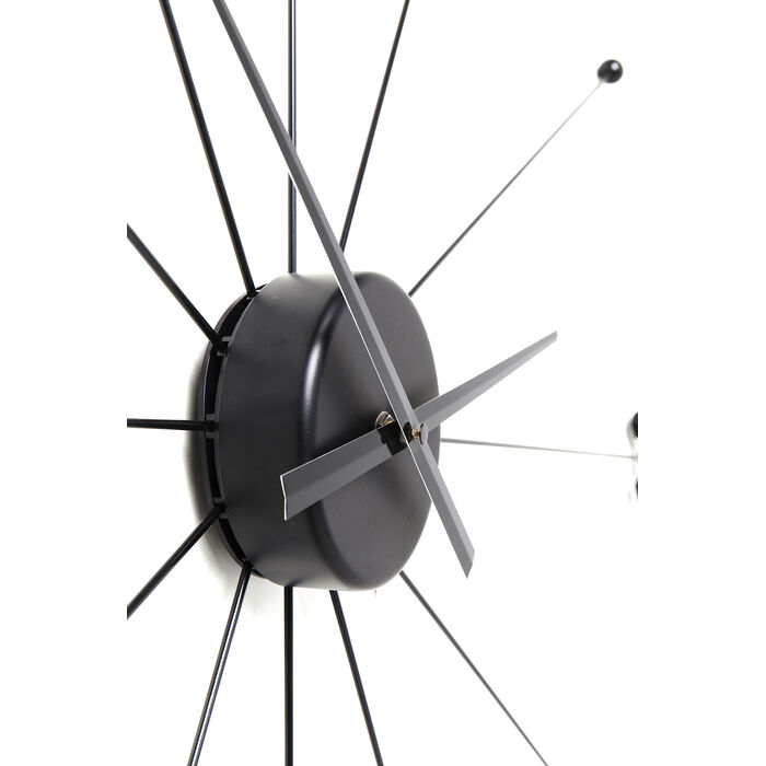 [61805] Wall Clock Like Umbrella Black - 3
