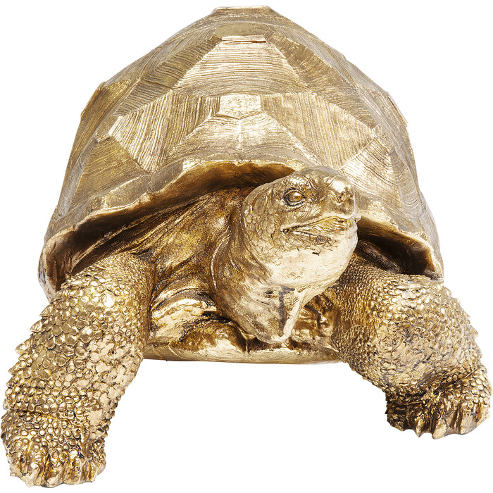 [61959] Figurine décorative Turtle doré MM 40cm