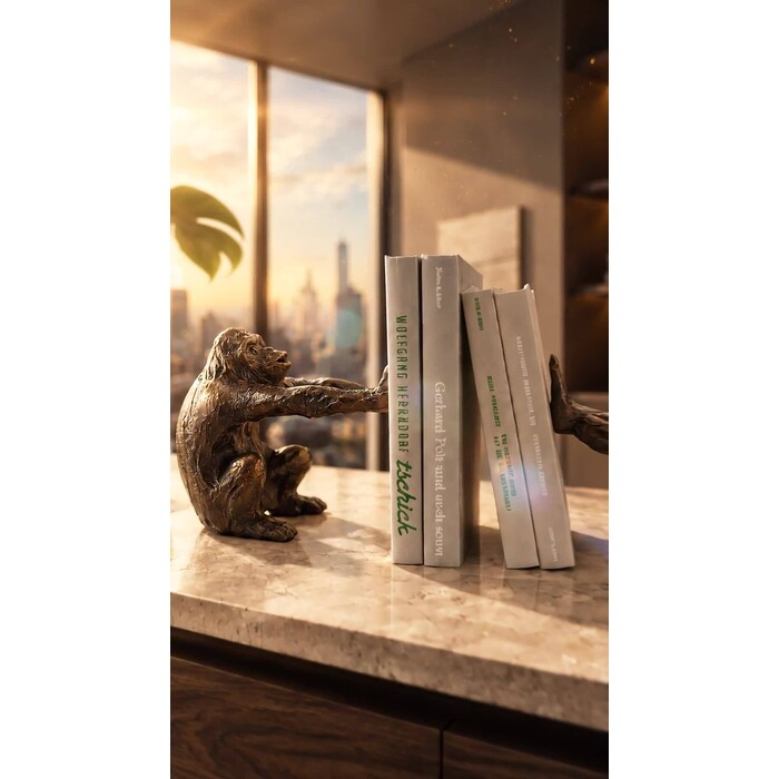 [63924] Bookend Monkey (2/SET)