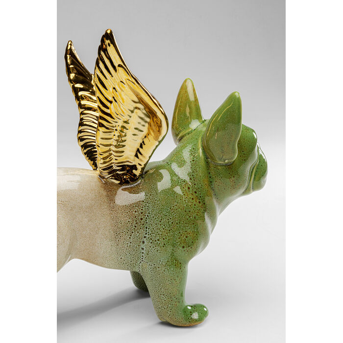 [64638] Deco Figurine Angel Wings Dog Assorted - 3