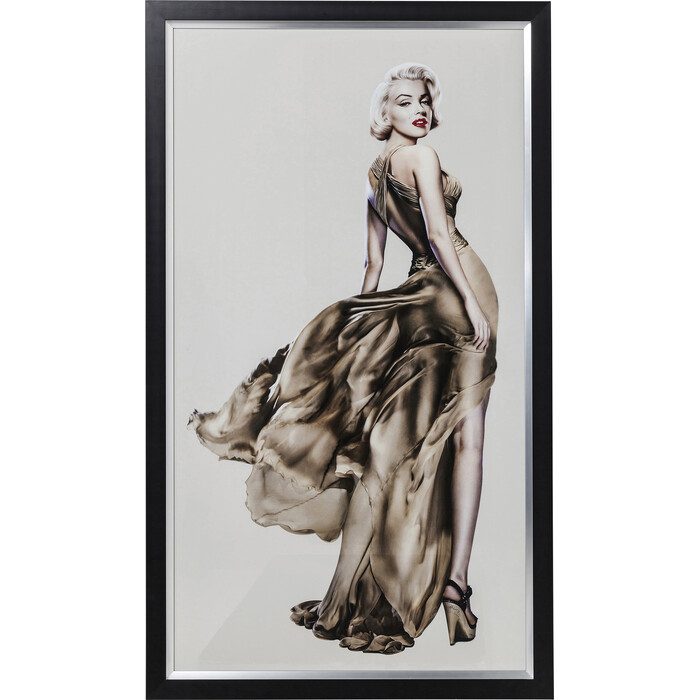 [64657] Tableau encadré Marilyn 100x172cm