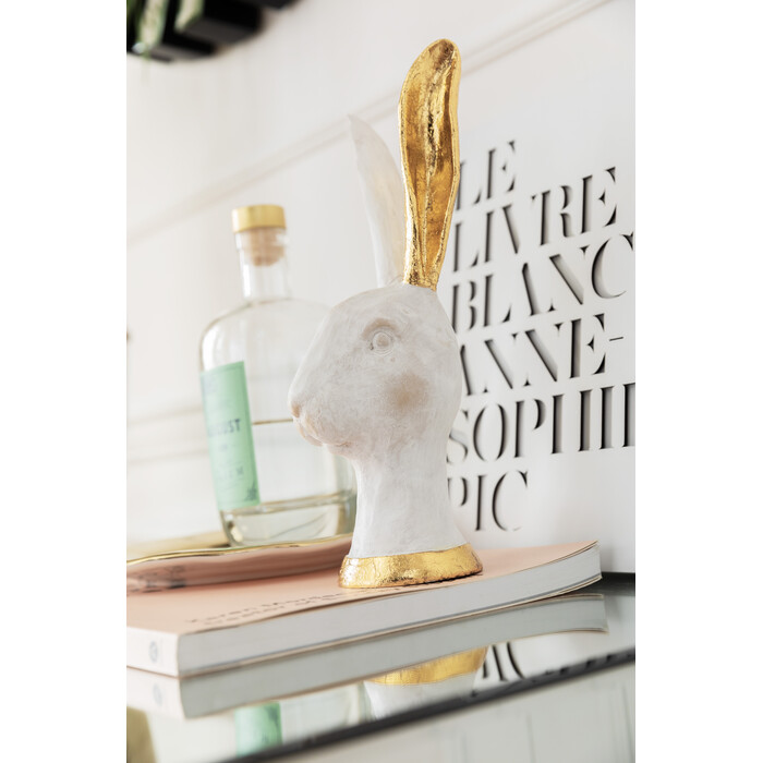 [68028] Deco Object Bunny Gold 30cm - 2