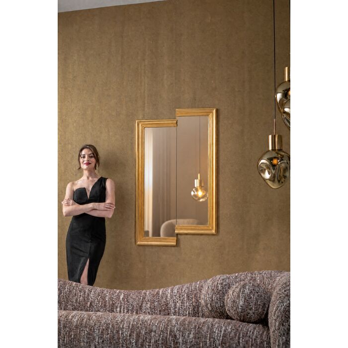 Wall Mirror Double Vision Rectangular 121x81cm