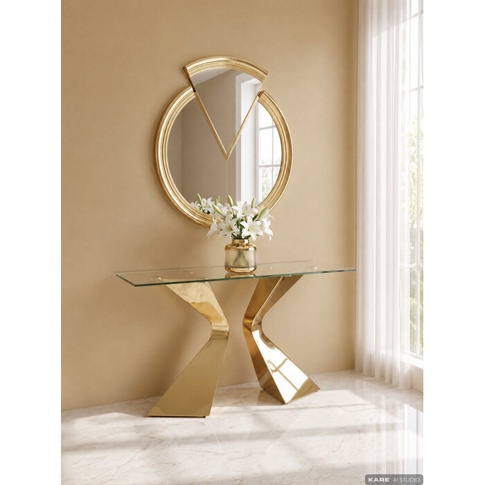 [70023] Miroir mural Double Vision Round Piece 112x100cm - 1