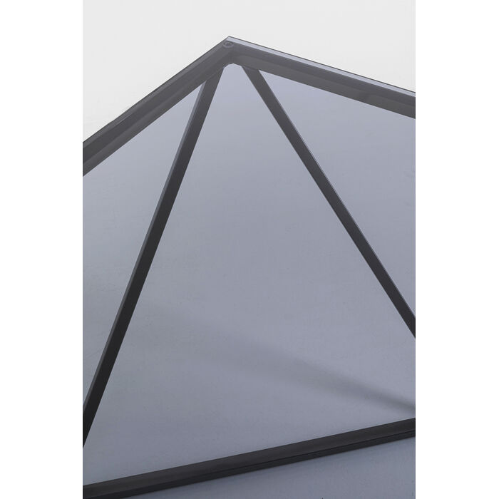 [70107] Coffee Table Cristallo Graphite 80x80cm - 3