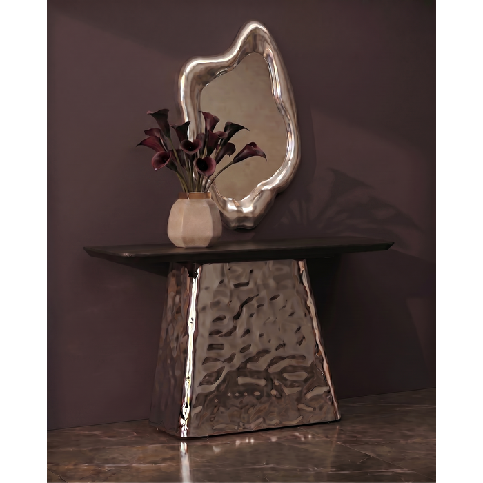 [70130] Consola Caldera Chrome 138x76cm - 1