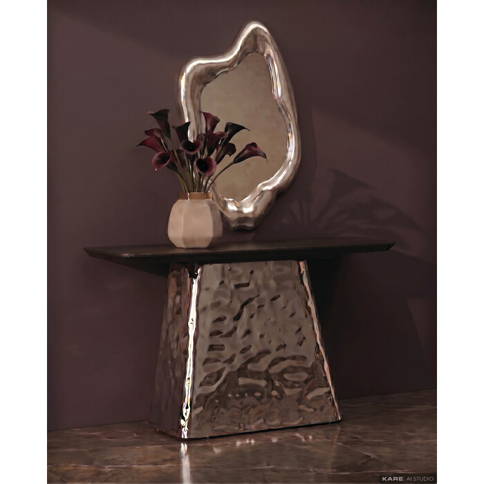 [70130] Console Caldera Chrome 138x76cm - 1
