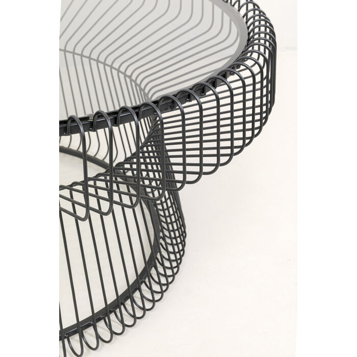 [70154] Table basse Lisboa noir Ø86cm - 4