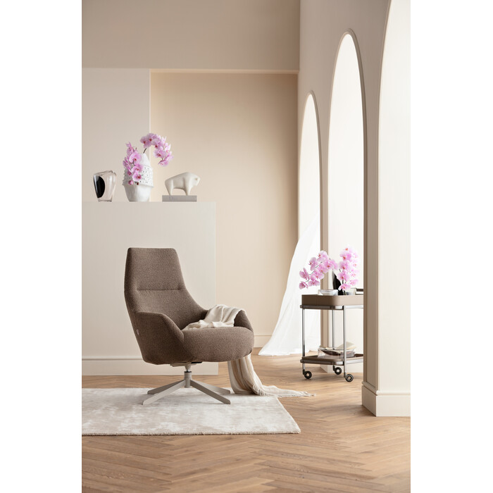 [70171] Swivel Armchair Mimi Mocca - 1