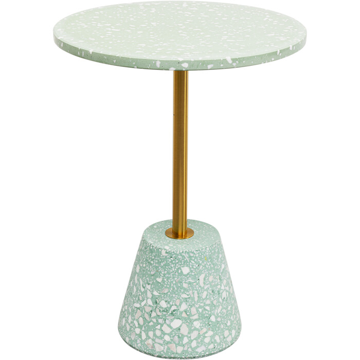 [70265] Side Table Amore Mint Ø40cm