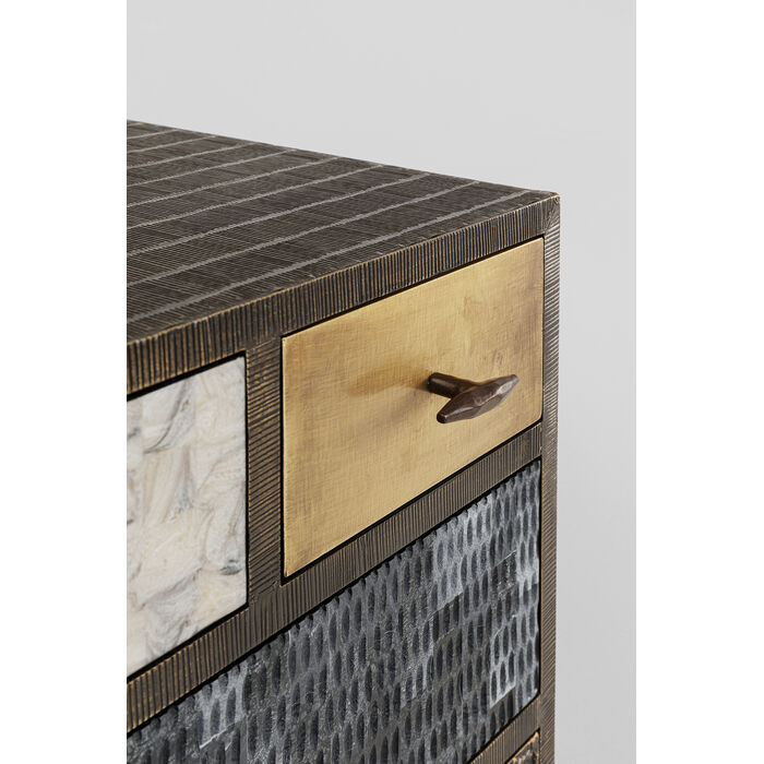 [70292] Commode haute Chalet Soul 110x105cm - 3