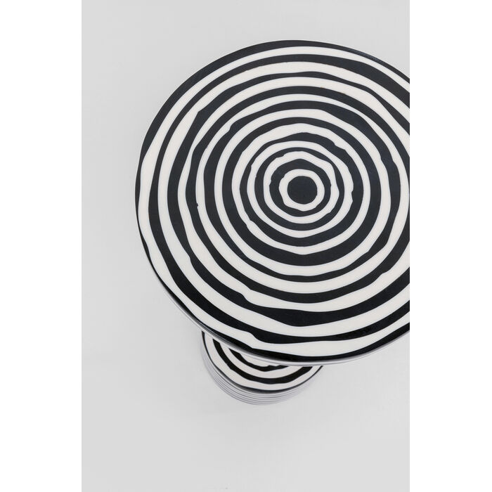 [70327] Side Table Domero Swirl Gold Ø25cm - 3