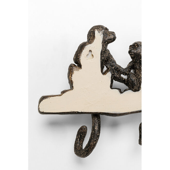 [70392] Coat Rack Monkey Family 38cm - 4