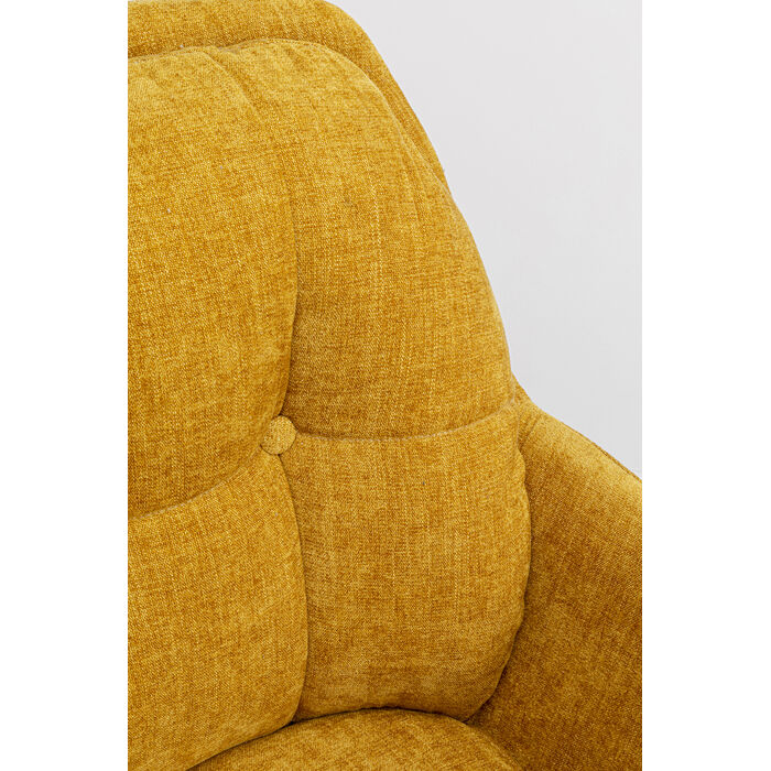 [70422] Chaise pivotante Molly jaune - 3