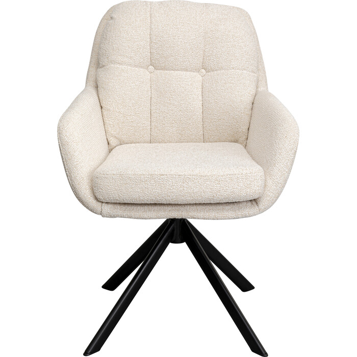 [70423] Kerusi Putar Molly Beige