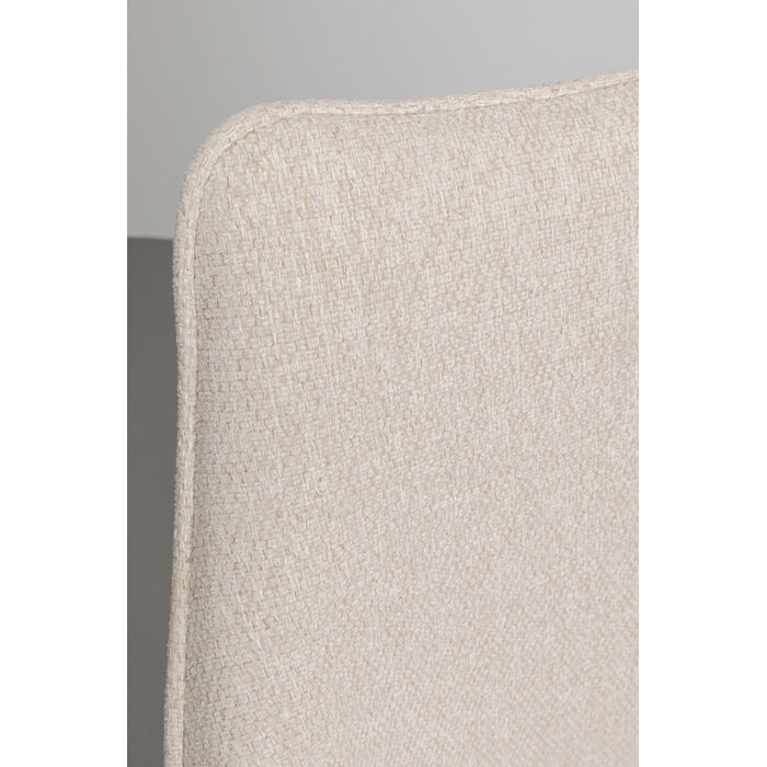[70424] Chaise pivotante Modino crème - 3