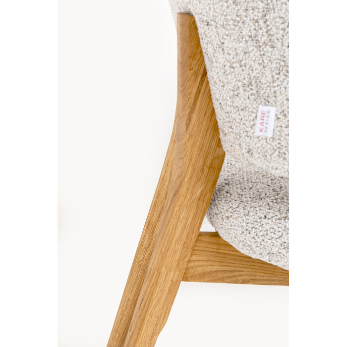 [70446] Chaise a. acc. August gris - 4