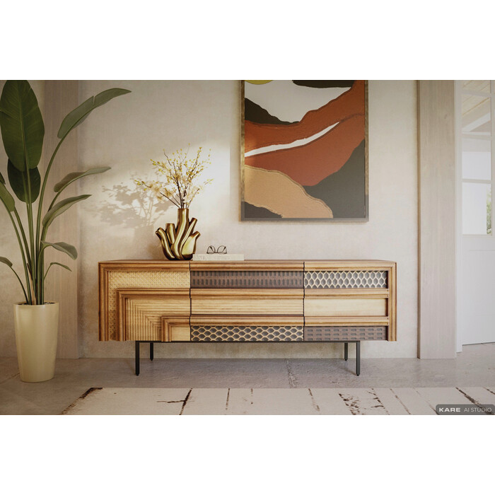 [70466] Lowboard Gino 140x55cm - 1