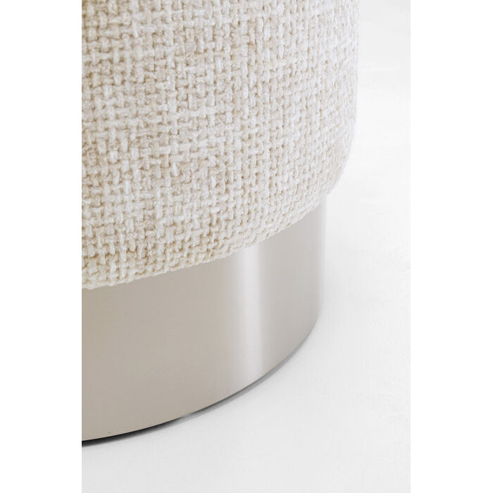 [70538] Stool Berry High Silver Beige Ø39cm - 4