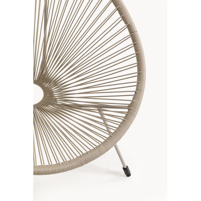 [70541] Fauteuil Acapulco Mono greige - 4
