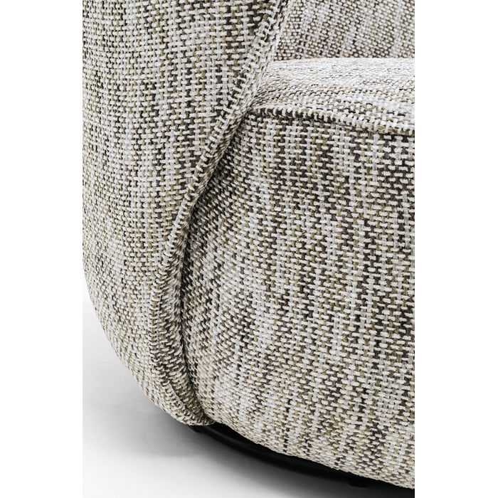 [70546] Fauteuil pivotant Ellie gris - 4