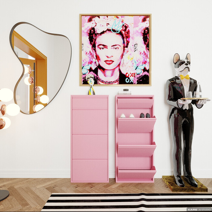 Shoe Container Caruso 3 Plus 1 Rosa (MO)