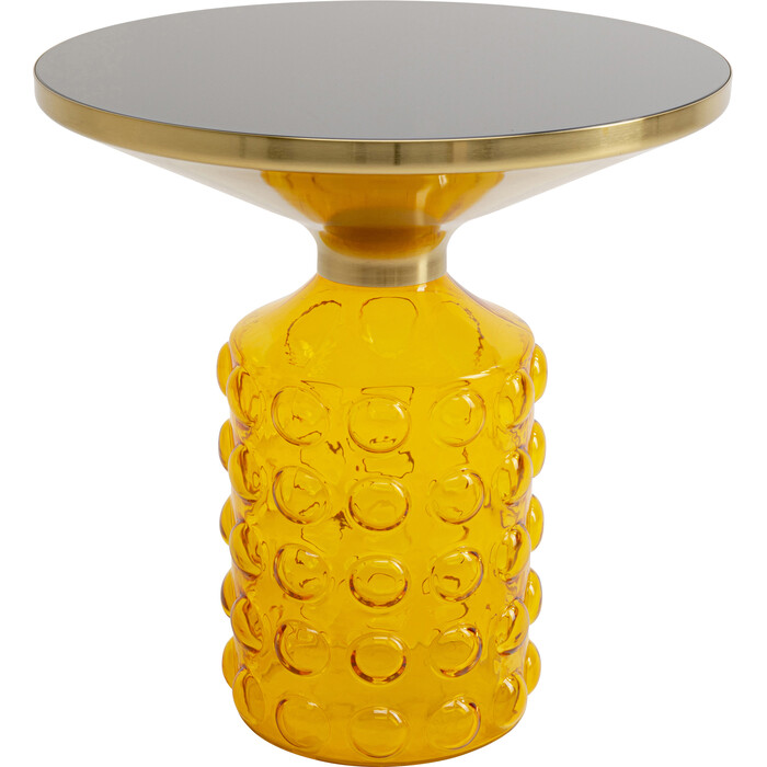 [70643] Side Table Lola Yellow Ø50cm