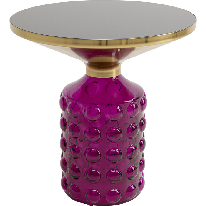 [70649] Table d'appoint Lola violet Ø50cm
